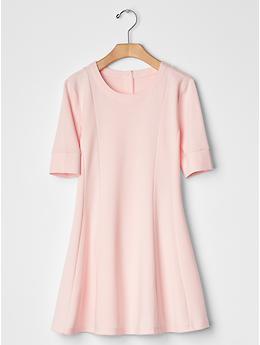 Ponte panel dress