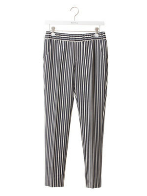 ストライプテーパードパンツ