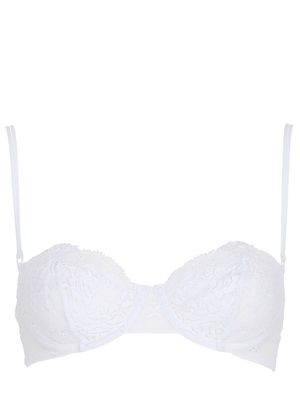 ホワイトナイロンブラジャー