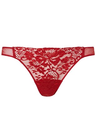 レッドポリアミドショーツ