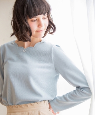 Jスカラップビジュープルオーバー