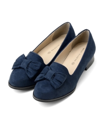 リボンフラットシューズ