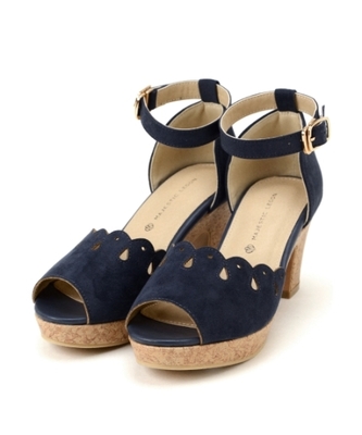 ヒートカットスカラップサンダル