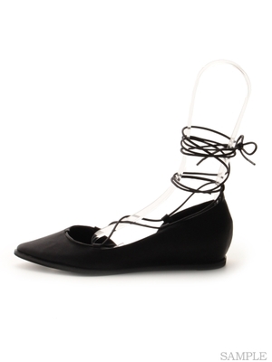 ギリーフラットパンプス