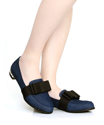 リボンローファー