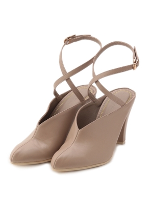 Lily Brown (リリーブラウン)  クロスストラップサンダル