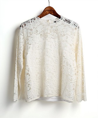 総レースブラウス