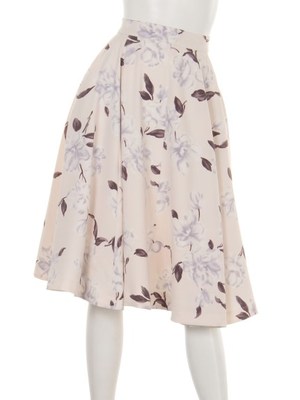 ミディ丈フレアスカート