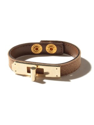 メタルモチーフ付きバングル