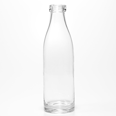 ガラスフラワーベース　ミルクボトル型　Ｌ