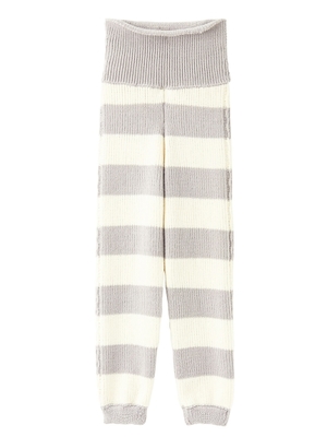 moco mocoホットファブリックウエストウォーマーロングパンツ