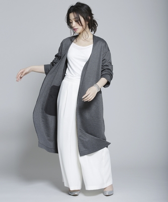 ExROBE 杢ジャージーロングCT