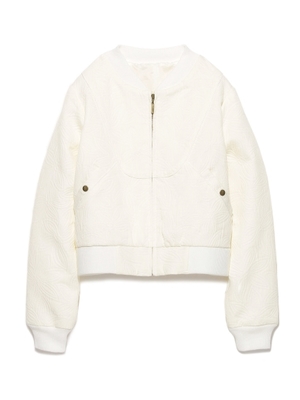 ジャガードブルゾン