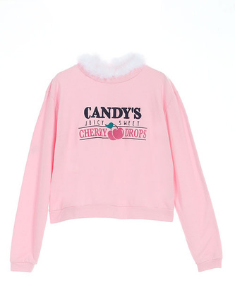 CANDY'S CHERRY DROPS SWEAT TOPS