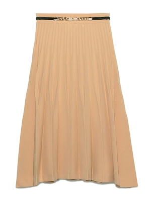 ベルト付プリーツスカート