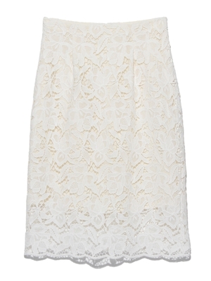 ケミカルレースタイトスカート