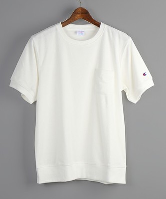 Champion/チャンピオン　別注New CVC TERRY CLOTH T-SHIRT with POCKET