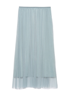 チュールプリーツスカート