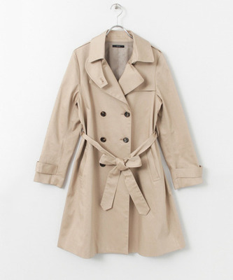 リボントレンチコート