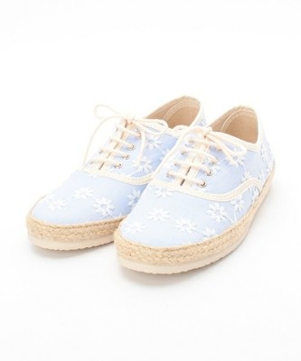 フラワージュートスニーカー