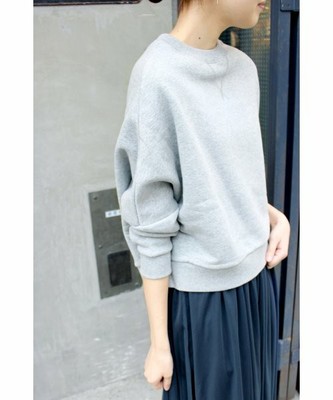 ショートドロップショルダースウェット