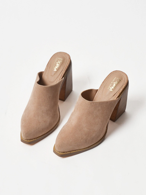 ESPERANZA チャンキーヒールサボ