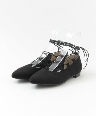 レースアップシューズ