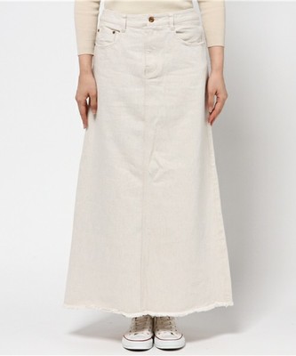 トップデニムマキシスカート