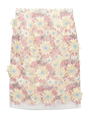 オーガンジーレーススカート