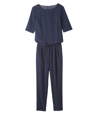 テーパードオールインワン