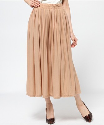 ロングプリーツスカート