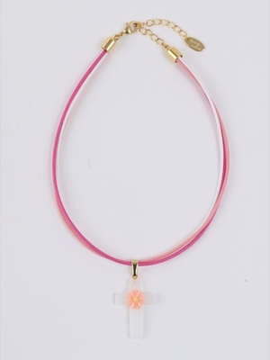 フラワークロスチョーカー