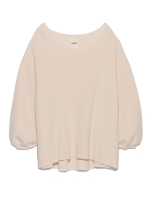 オーバーサイズニットプルオーバー