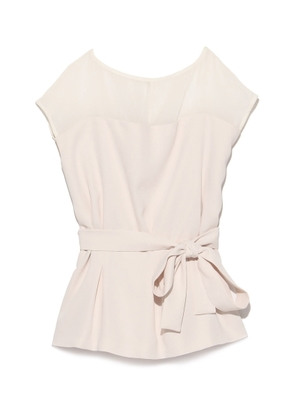 ジョーゼット×シフォンブラウス