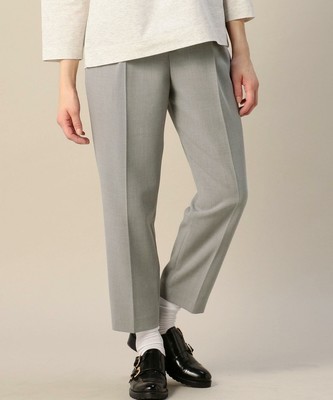 （BEAUTY&YOUTH WOMENS）ダブルクロスタックテーパードパンツ 