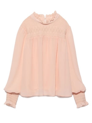 スモッキングブラウス