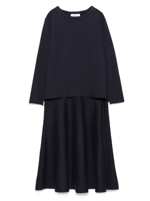 ニットドッキングワンピース