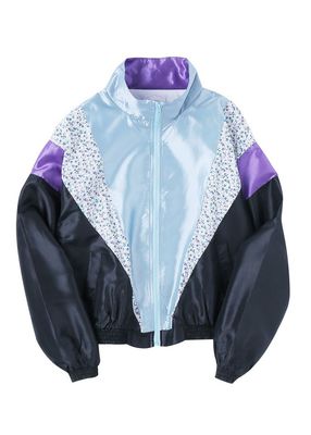 ナイロンジャケット フラワー