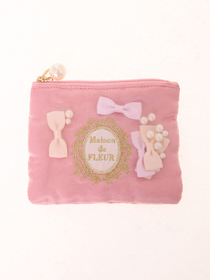 オーガンジーリボンティッシュポーチ