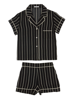 ダブルストライプパジャマレディース