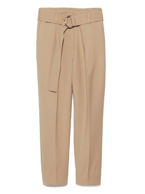 ベルト付テーパードパンツ