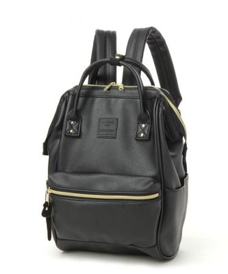 フェイクレザークチガネミニリュック