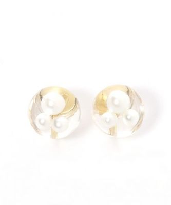 パールフウニュウイヤリング