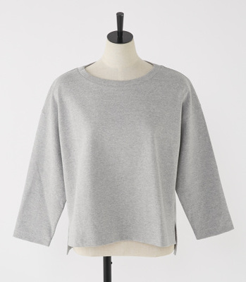 High count crew-neck LT