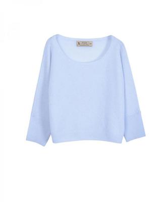 春カシミアプルニット