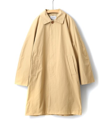 ステンカラーコート ショート