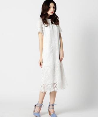 ROSE BUD 【AneCan掲載】総レースワンピース