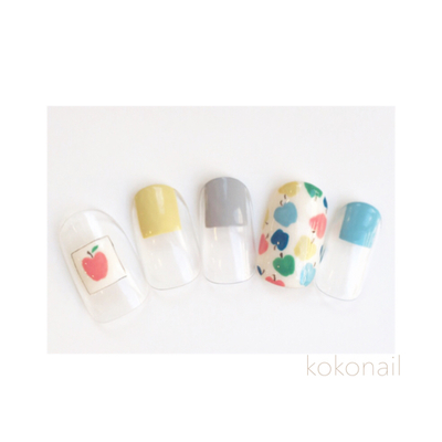 リンゴネイル♡