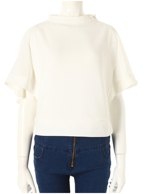 シースルー切替デザイントップス