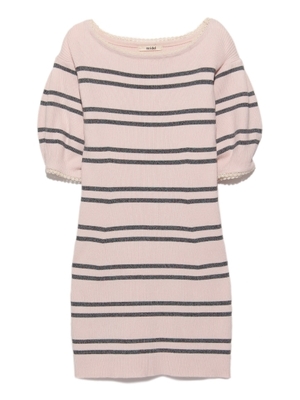 ピコレースタイトニットワンピース